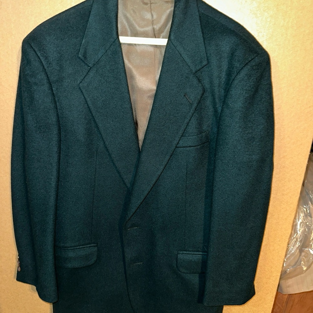 Amherst & Brock cashmere/wool 50/50 blend blazer.
